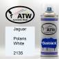 Preview: Jaguar, Polaris White, 2135: 400ml Sprühdose, von ATW Autoteile West.